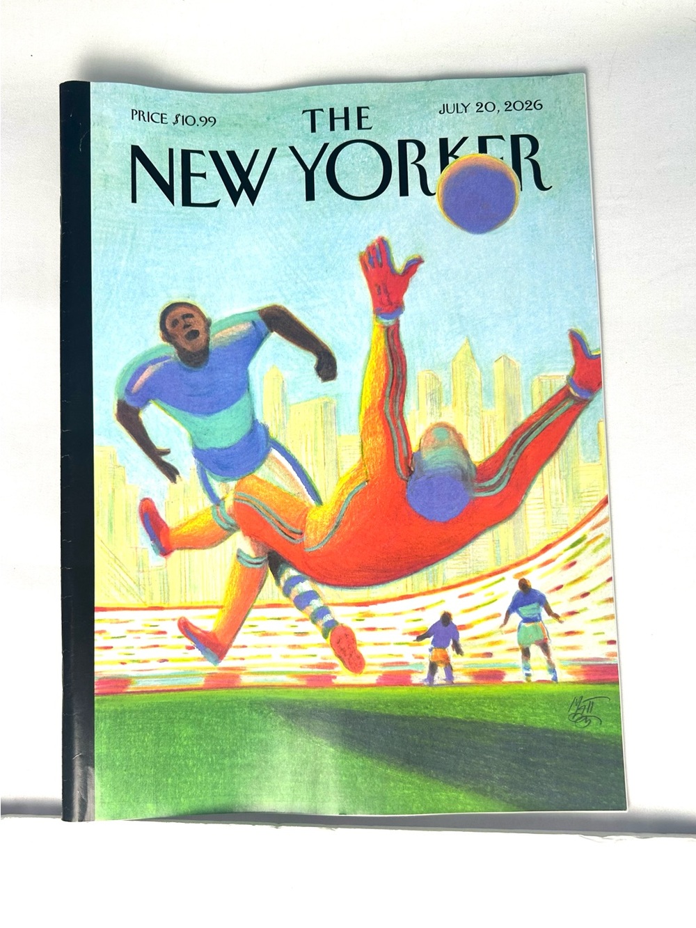 The New Yorker Magazine - July 20 2026 - The Beautiful Game - Lorenzo Mattotti